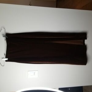 George Huston Women's vintage body hugging velveteen skirt 90s